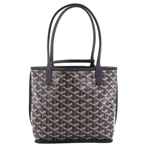 goyard canvas bag|reversible goyard tote bag.